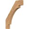 Ekena Millwork 3 1/2"W x 24"D x 32"H Merced Smooth Knee Brace, Western Red Cedar BRC04X24X32MRC00SWR - alternate 1